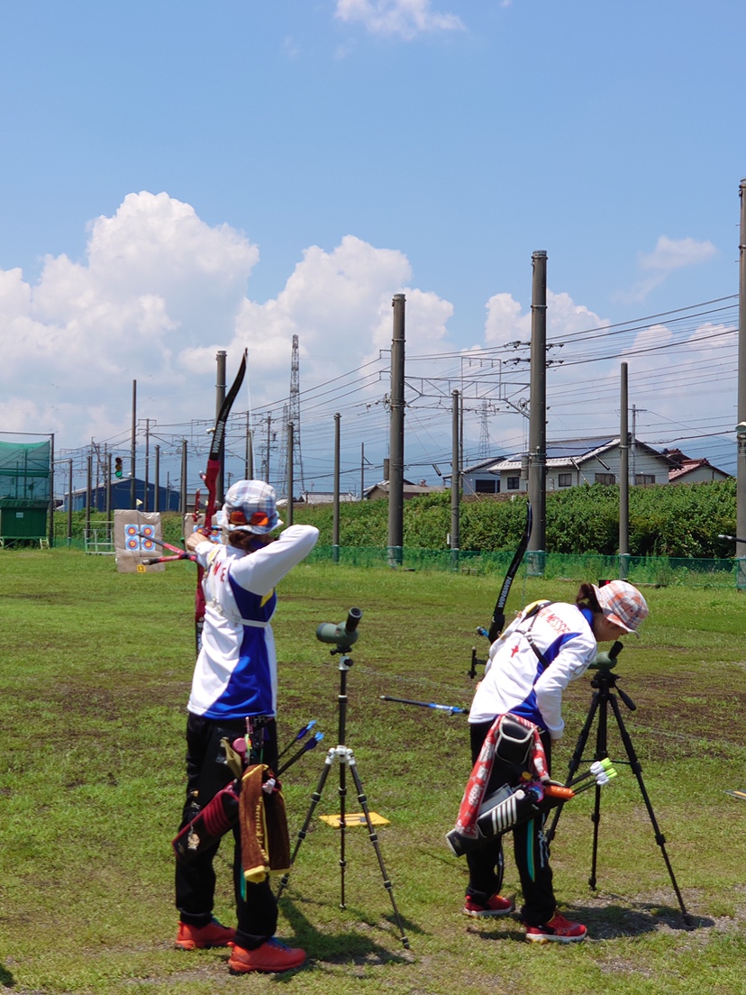 杉林選手(左)、吉田選手(右)