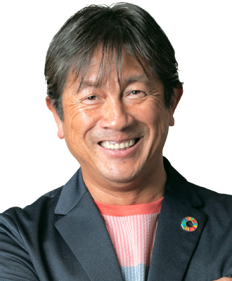 サンメッセ株式会社 取締役専務執行役員<br>株式会社Sinc 代表取締役社長兼CEO<br>田中信康