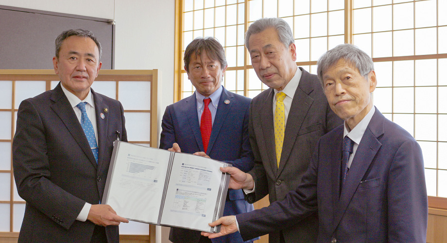 石田大垣市長へ提言